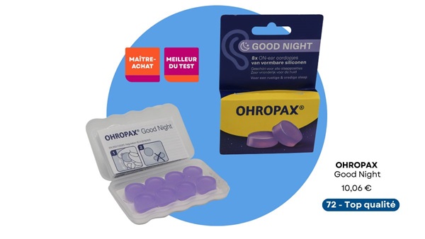 Bouchons d'oreille OHROPAX Good Night